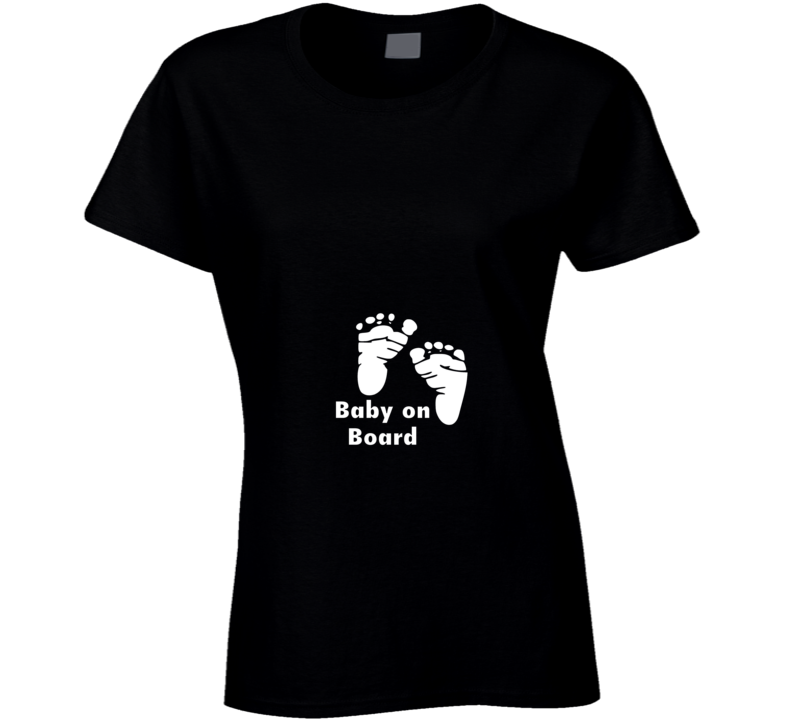 T-shirt femme « Baby on Board »
