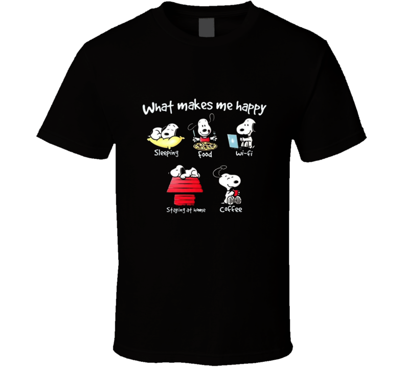 T-shirt « What Makes Me Happy »