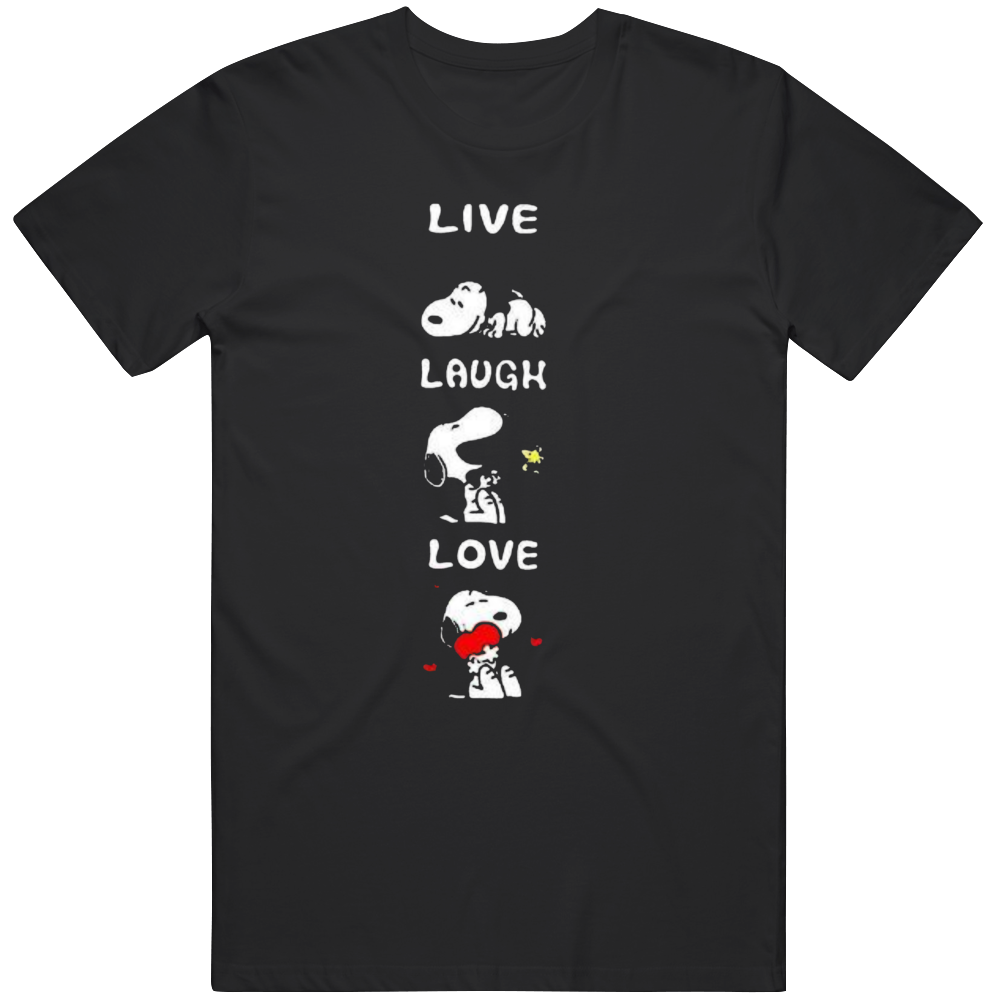 T-shirt « Live Laugh Love »