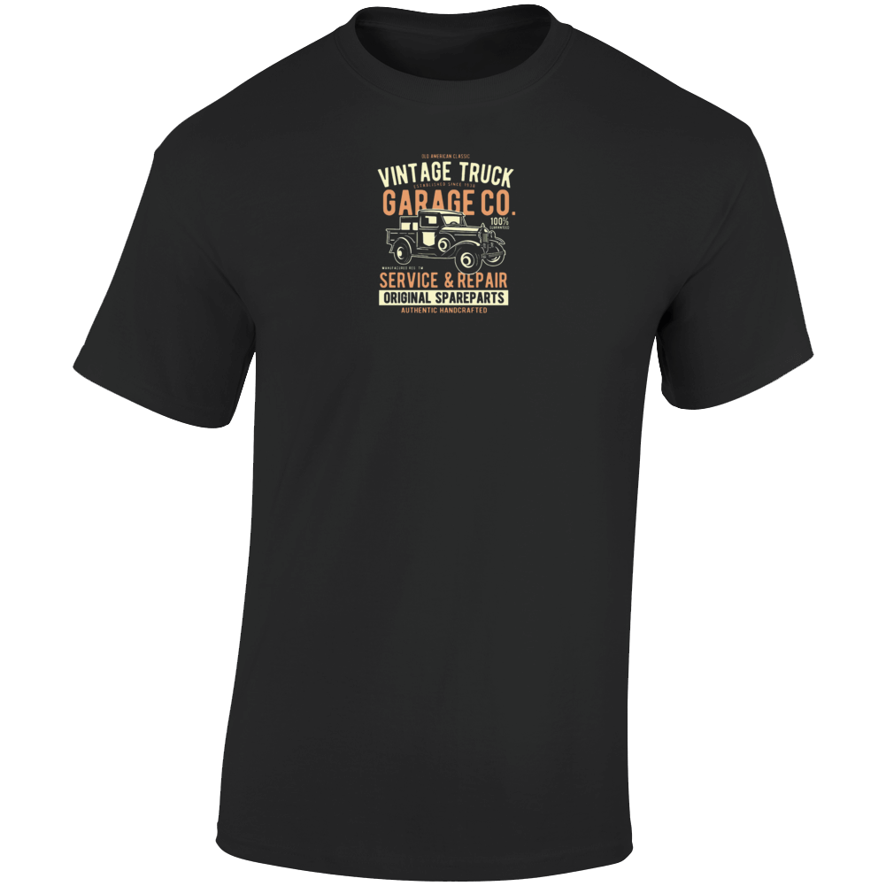 T-shirt « Vintage Truck Garage »