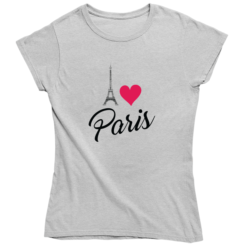 T-shirt femme « I Love Paris »
