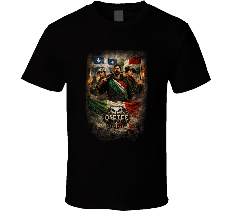 T-shirt « Patriotes Québec »