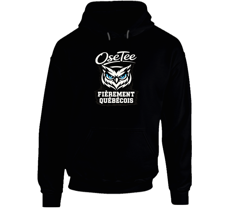 Hoodie « Fièrement québécois »