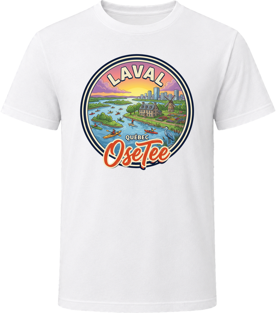 T-shirt Laval – Fierté régionale