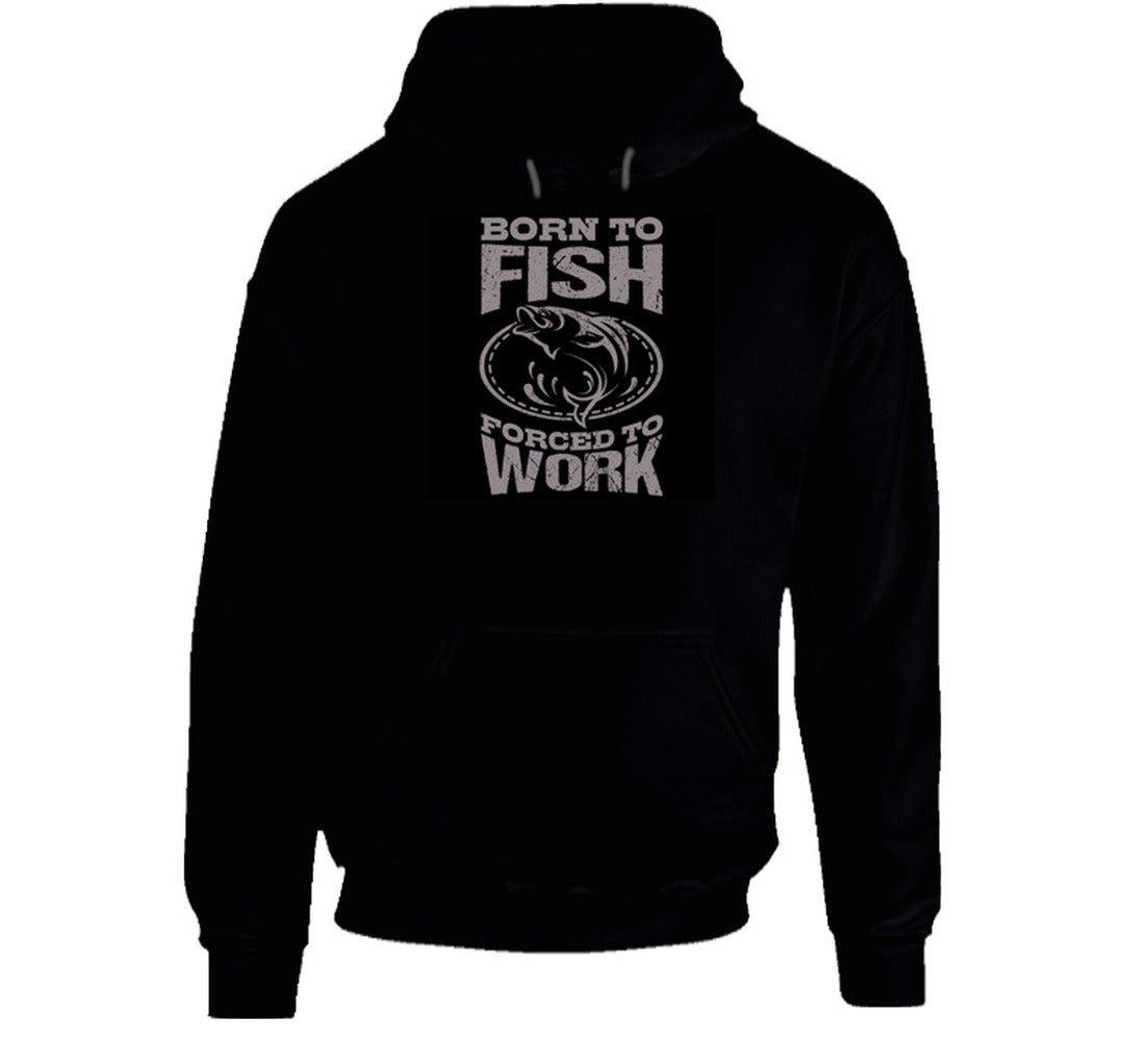 T-shirt « Born To Fish Forced To Work » – Image 14