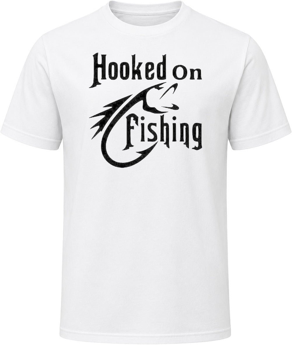 T-shirt « Hooked On Fishing » – Image 20