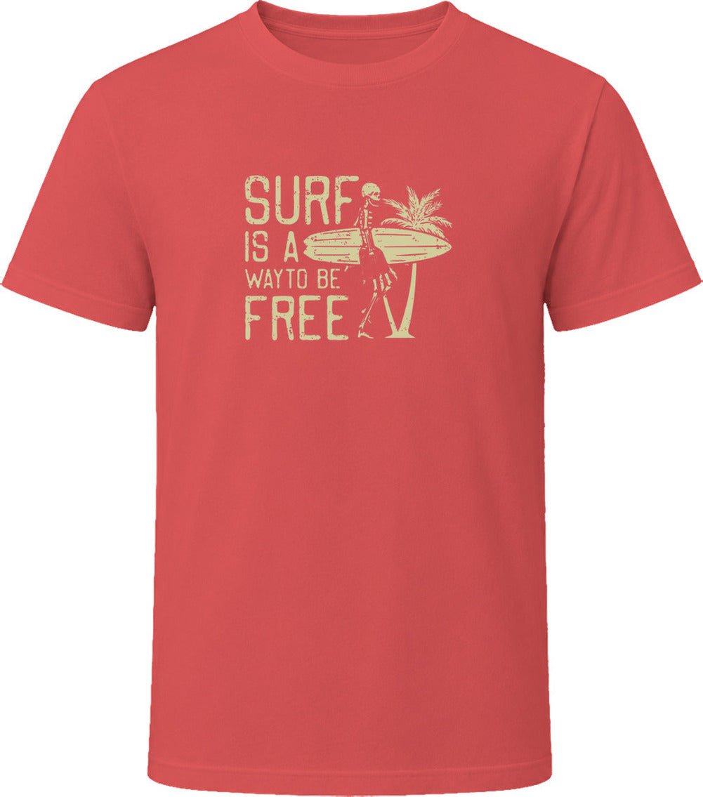 T-shirt « Surf Is a Way to Be Free » – Image 8