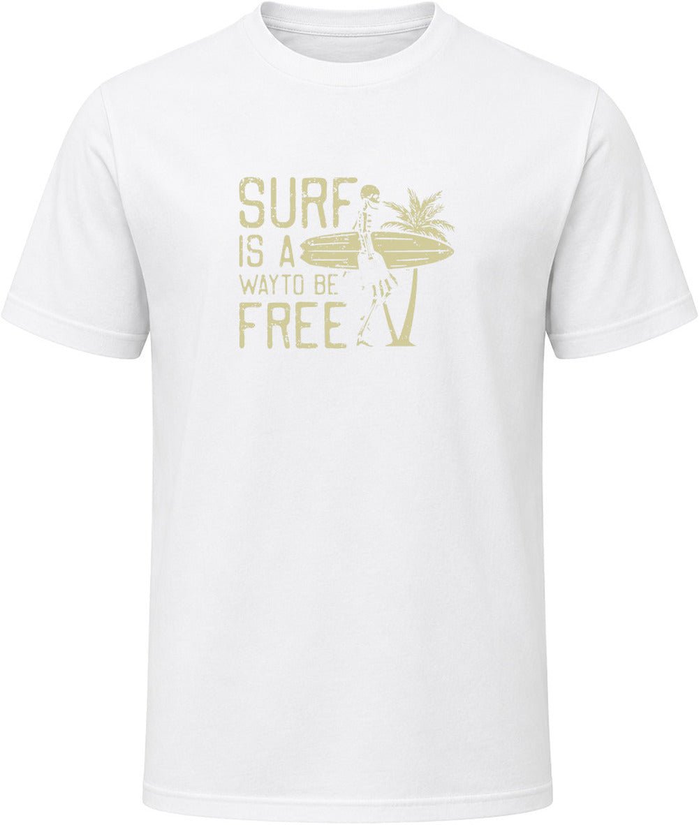 T-shirt « Surf Is a Way to Be Free » – Image 20