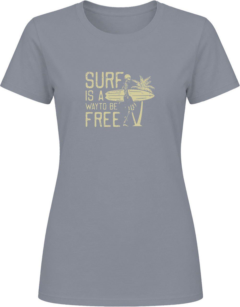 T-shirt « Surf Is a Way to Be Free » – Image 5