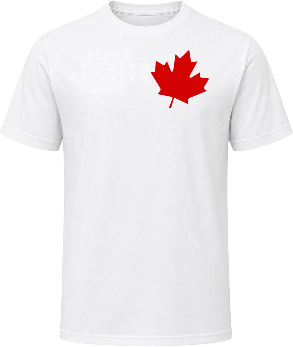 T-shirt « Beer and Hockey » – Image 5