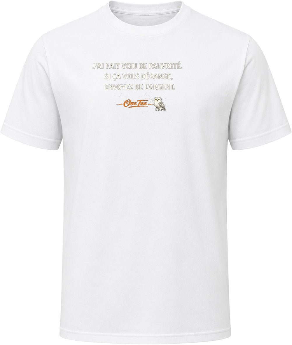 T-shirt femme « J'ai fait vœu de pauvreté » – Image 6