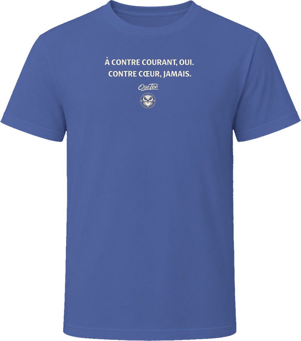 T-shirt femme « À contre-courant oui, contre-cœur jamais » – Image 5
