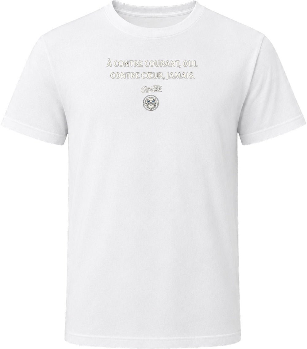 T-shirt femme « À contre-courant oui, contre-cœur jamais » – Image 9