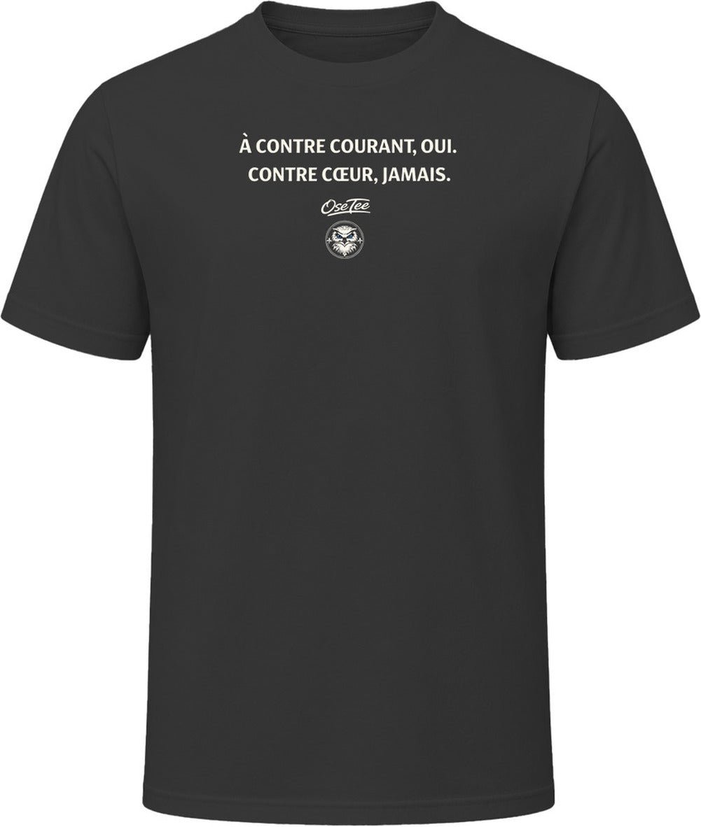 T-shirt femme « À contre-courant oui, contre-cœur jamais » – Image 8