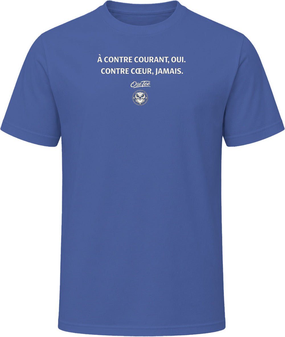 T-shirt femme « À contre-courant oui, contre-cœur jamais » – Image 6