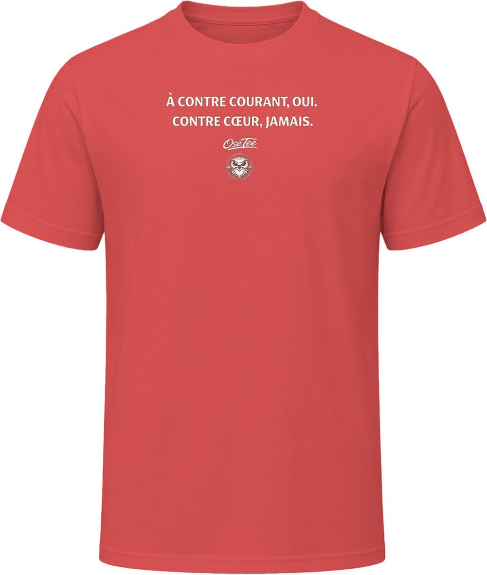 T-shirt femme « À contre-courant oui, contre-cœur jamais » – Image 18