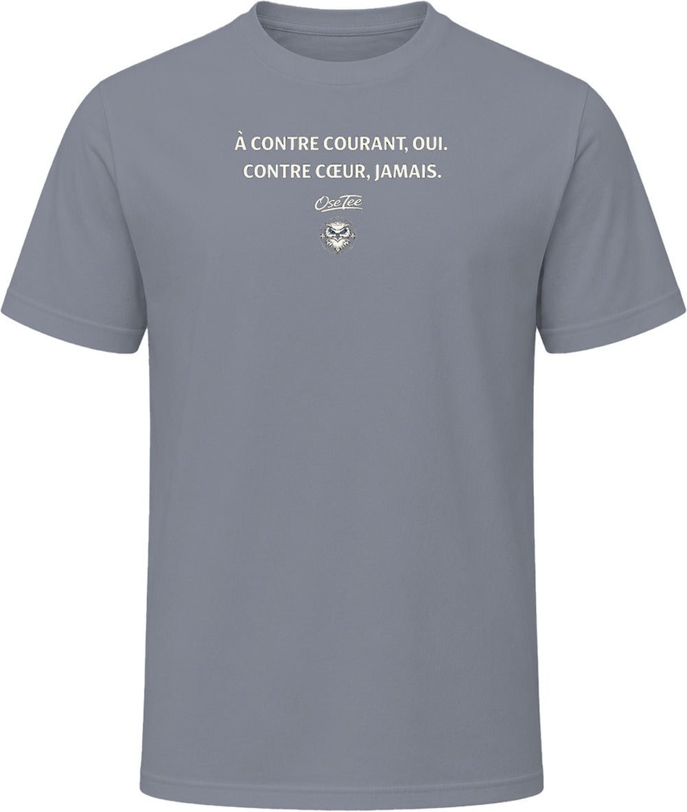 T-shirt femme « À contre-courant oui, contre-cœur jamais » – Image 20