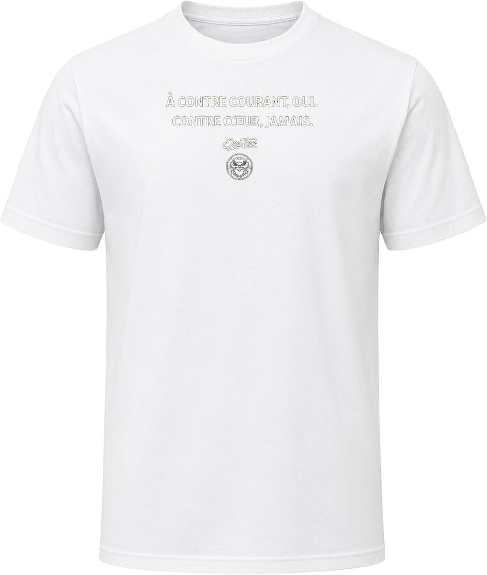 T-shirt femme « À contre-courant oui, contre-cœur jamais » – Image 12