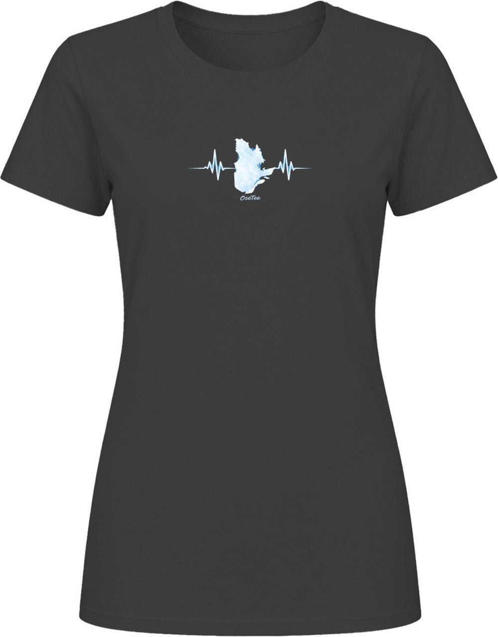 T-shirt femme « Cœur québécois »