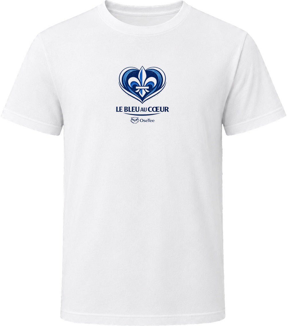 T-shirt « Le bleu au cœur » – Image 10