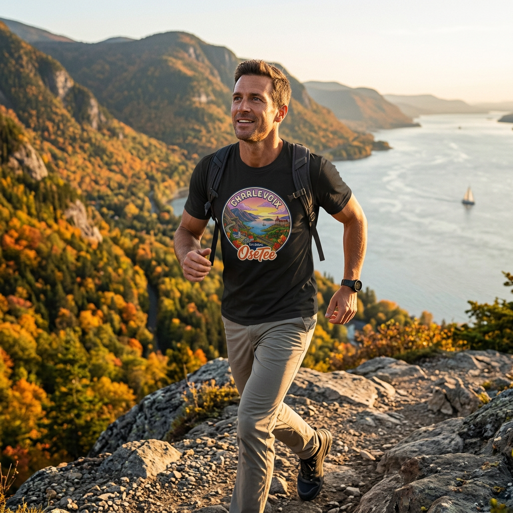 T-shirt Charlevoix – Fierté régionale