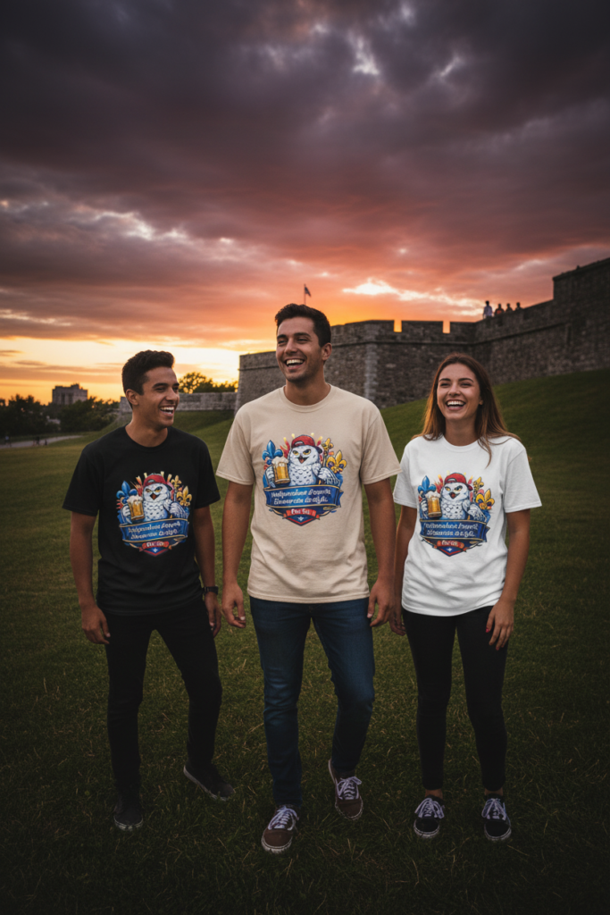 T-shirt « Indépendant d'esprit, souverain de style »