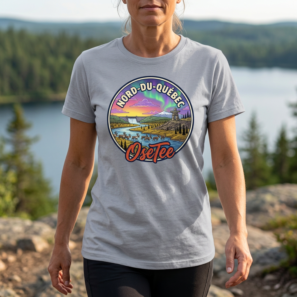 T-shirt Nord-du-Québec – Grand Nord