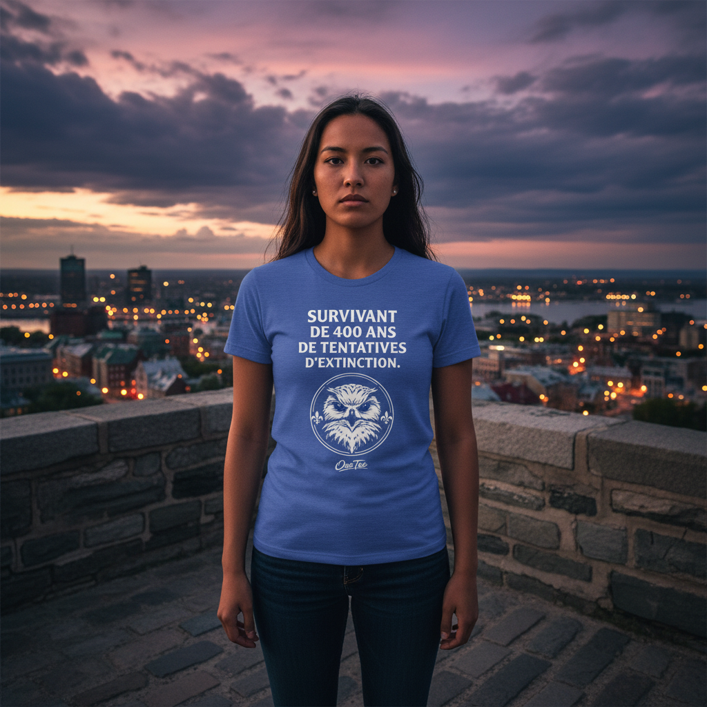 T-shirt « Survivant de 400 ans de tentatives d'extinction »