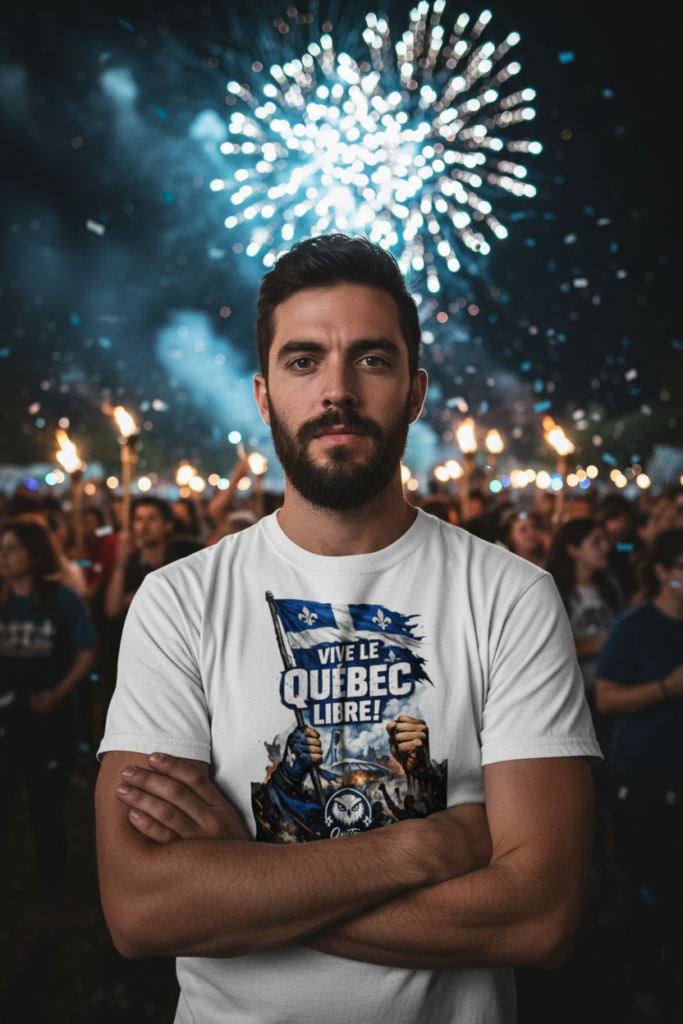 T-shirt « Vive le Québec libre! »