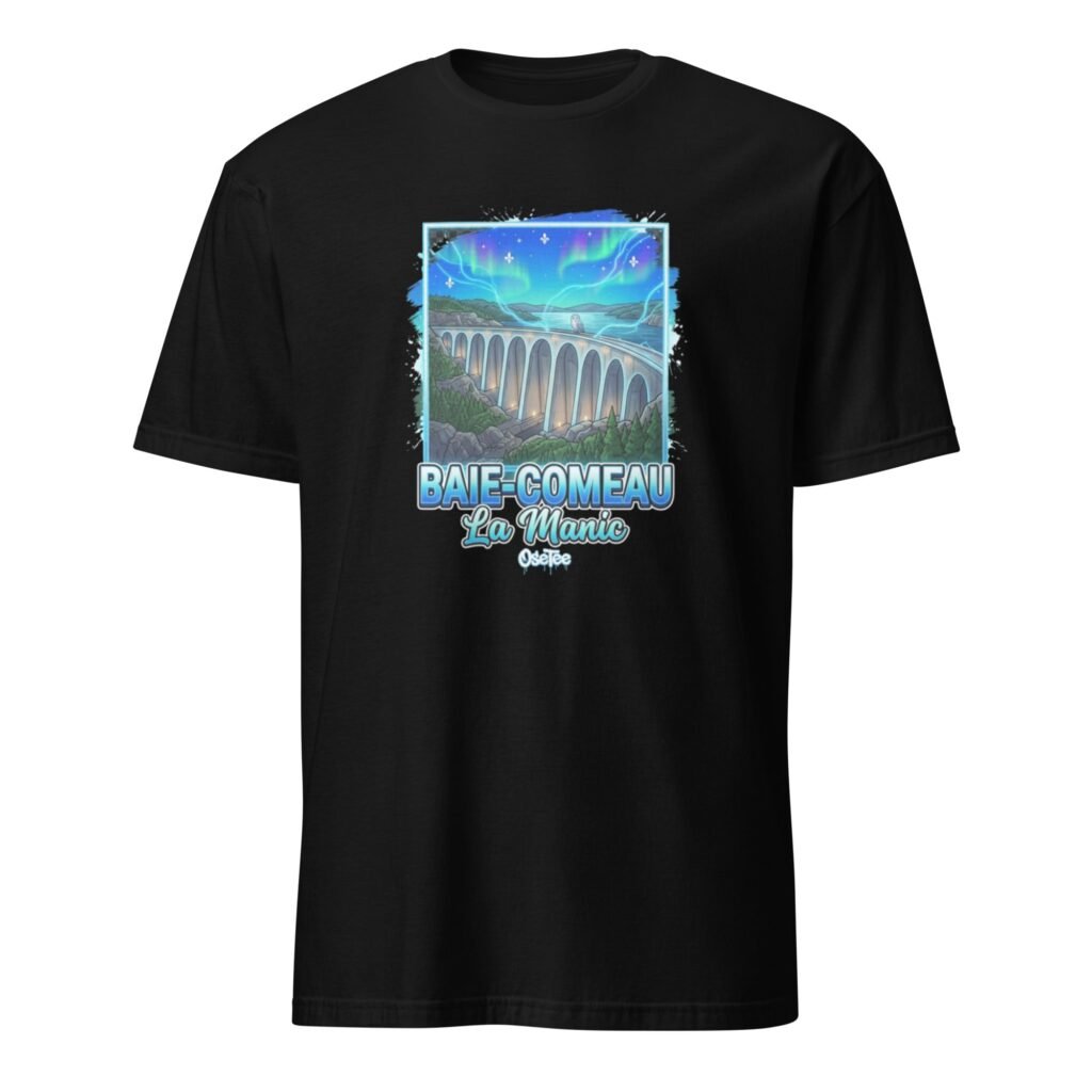 T-shirt Baie-Comeau – Côte-Nord