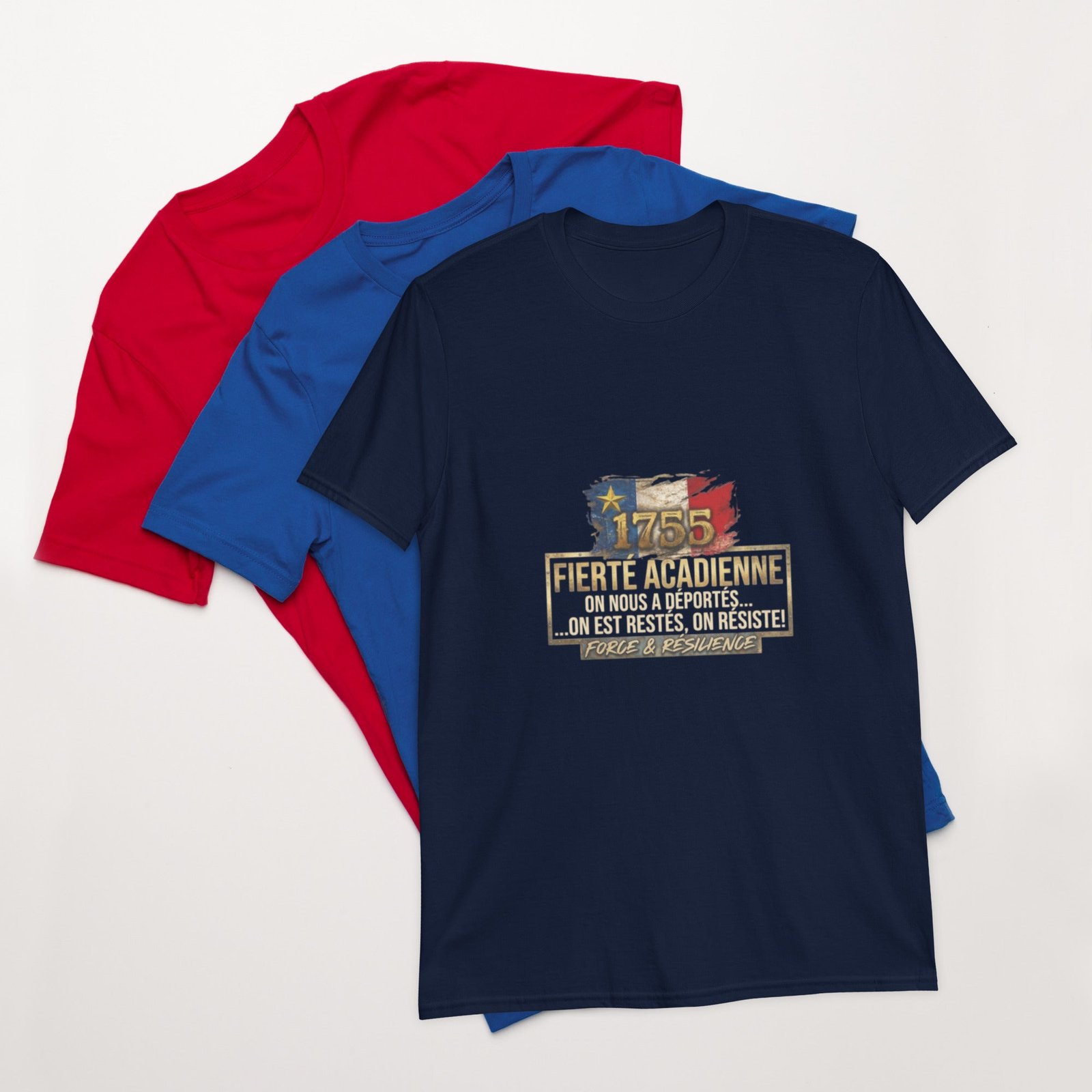T-shirt « Fierté acadienne 1755 »