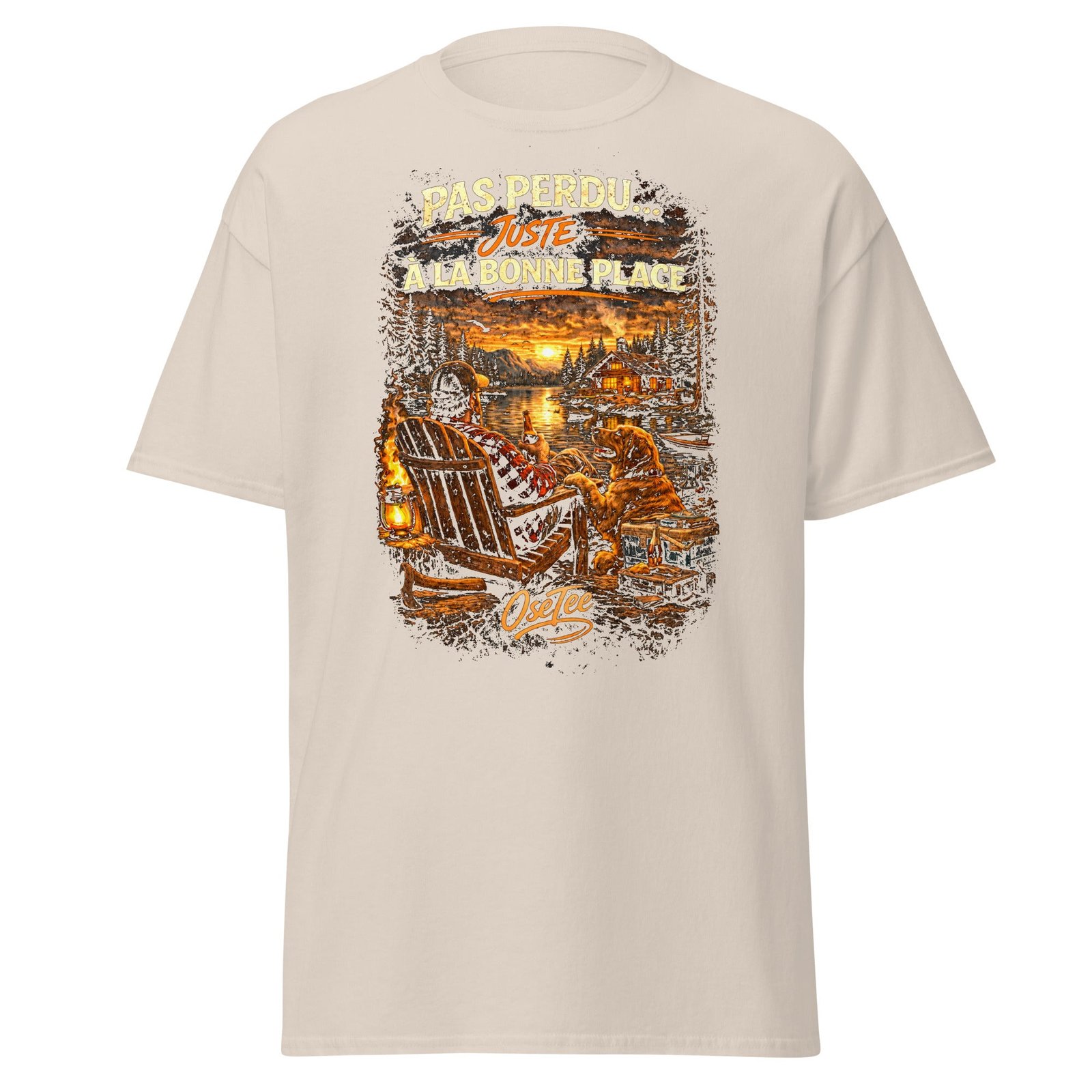 T-shirt « Pas perdu... juste à la bonne place » – Édition 2 – Image 3