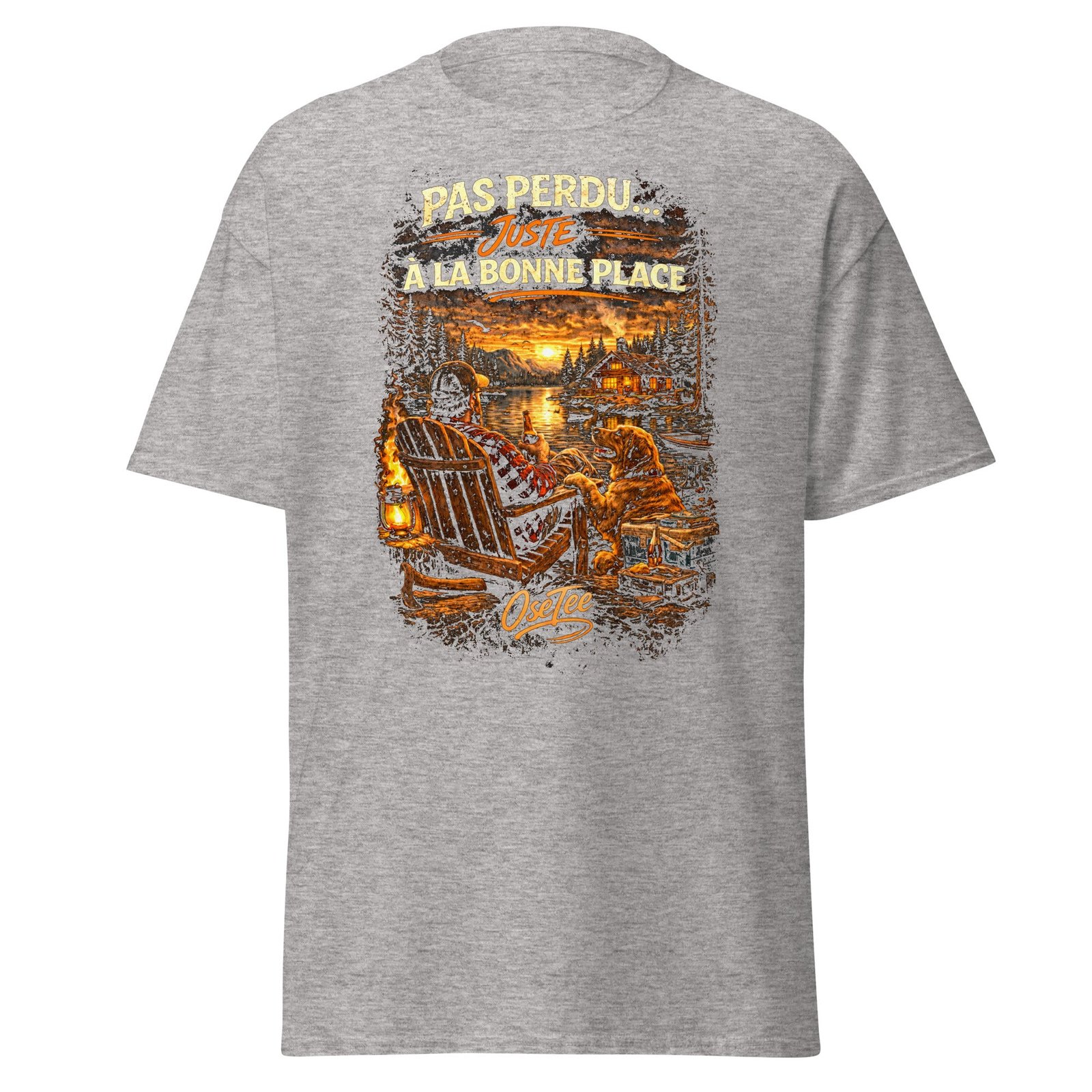 T-shirt « Pas perdu... juste à la bonne place » – Édition 2 – Image 5